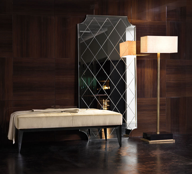 notte-9 DANTE BENCH & REGENT MIRROR