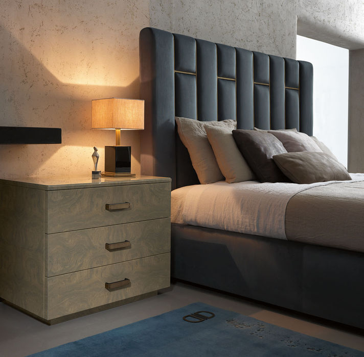 notte-11 PABLO BED & LOFT NIGHTSTAND & PLINTO NIGHT LAMP